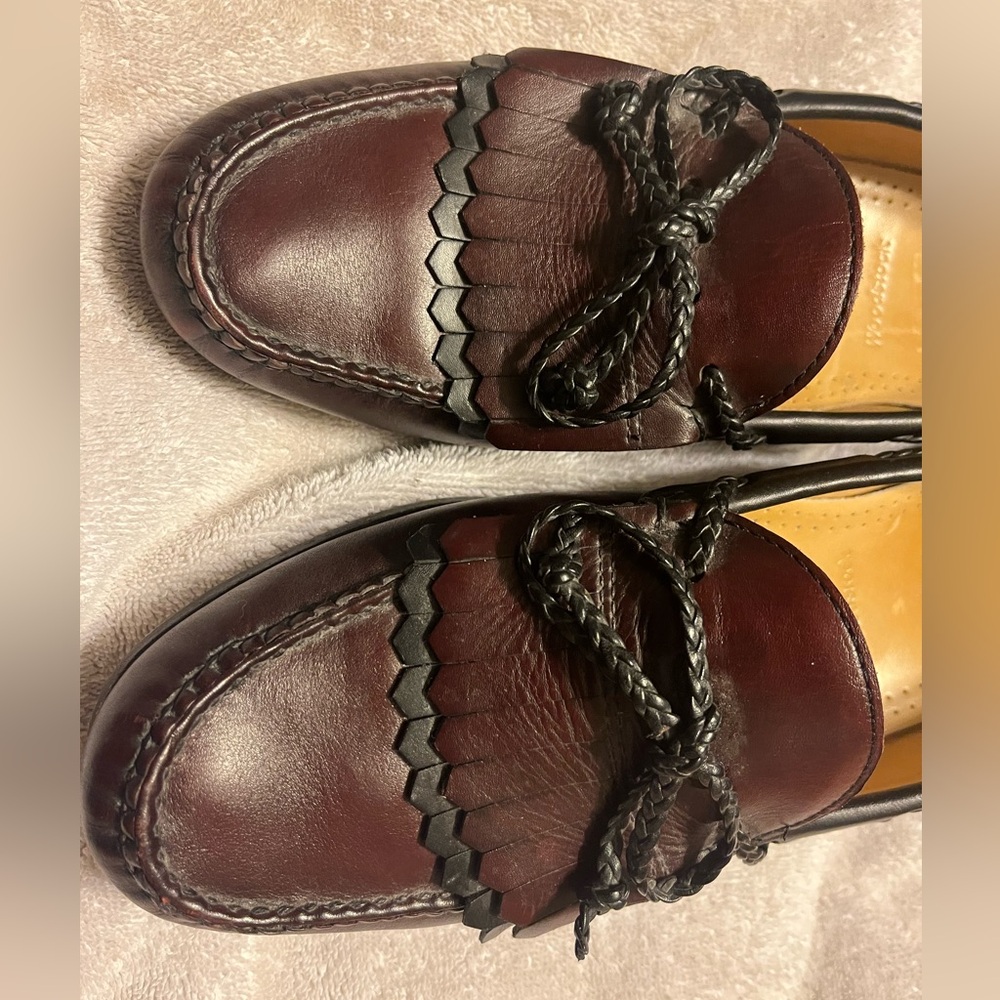 Allen Edmonds Burgundy Leather Loafers